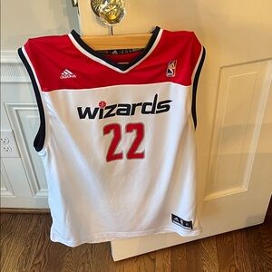 Adidas Wizards Porter Jersey in Red and White